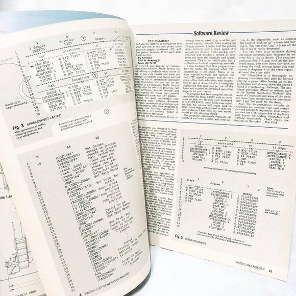 Model Railroader Train Railroading Magazine March 1989 Structures Scenery Layout - Picture 7 of 12
